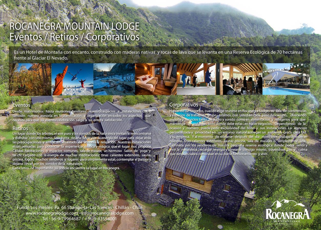Rocanegra Mountain Lodge Las Trancas Eksteriør billede